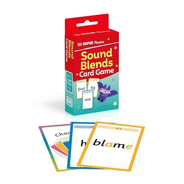 Dk Super Phonics Sound Blends Card Game-..