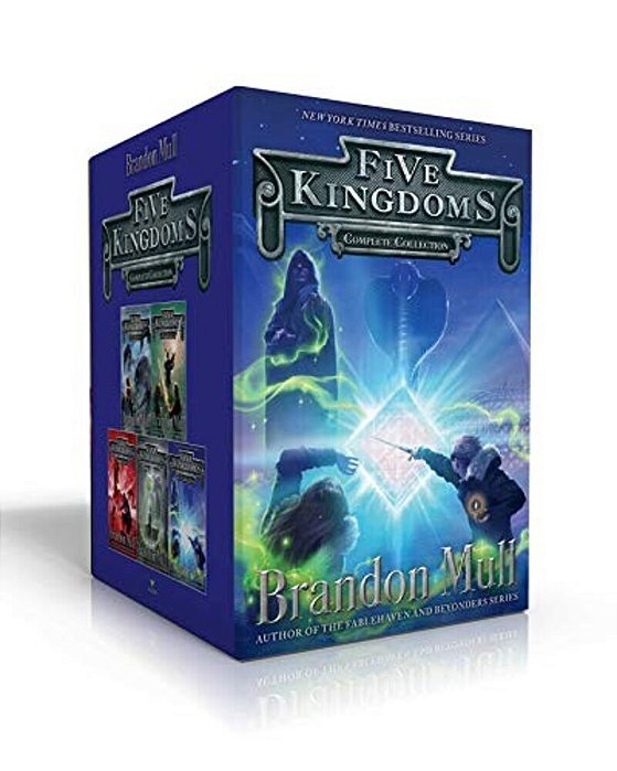 Five Kingdoms Complete Collection (Boxed Set): Sky Raiders; Rogue Knight; Crystal Keepers; Death Weavers; Time Jumpers-..