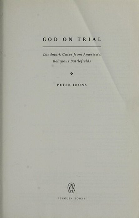 God On Trial: Landmark Cases From America's Religious Battlefields-..