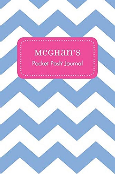 Meghan's Pocket Posh Journal, Chevron-..