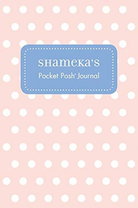 Shameka's Pocket Posh Journal, Polka Dot-..