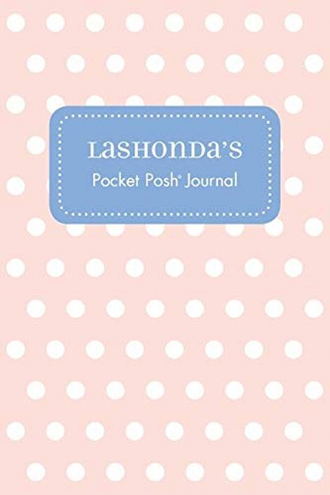 Lashonda's Pocket Posh Journal, Polka Dot-..