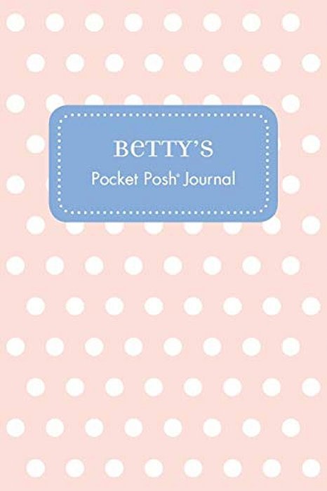 Betty's Pocket Posh Journal, Polka Dot-..