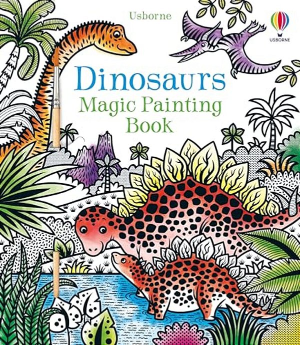 Dinosaurs Magic Painting Book-..