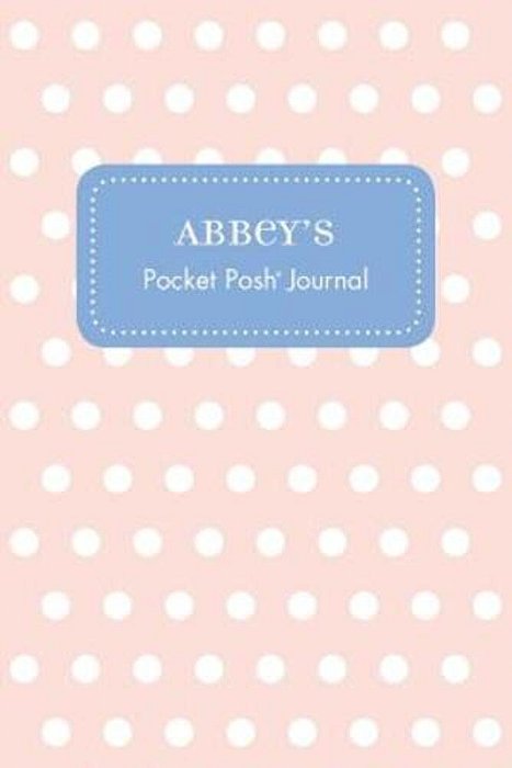 Abbey's Pocket Posh Journal, Polka Dot-..