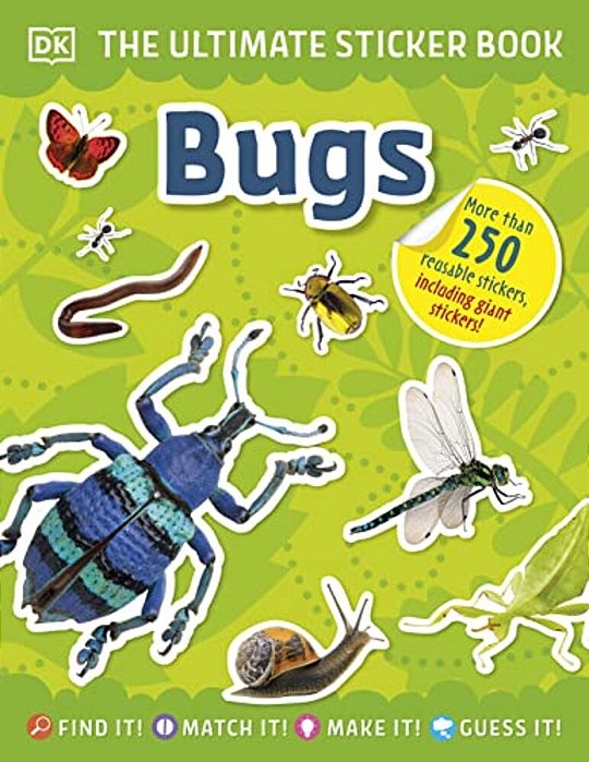 The Ultimate Sticker Book Bugs-..