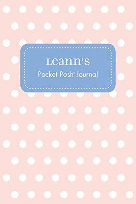 Leann's Pocket Posh Journal, Polka Dot-..
