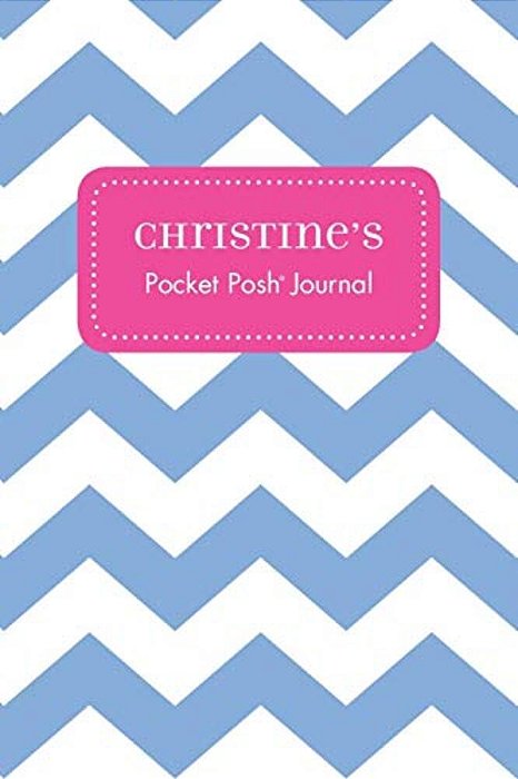 Christine's Pocket Posh Journal, Chevron-..