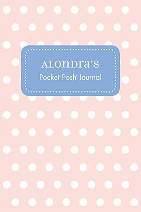 Alondra's Pocket Posh Journal, Polka Dot-..