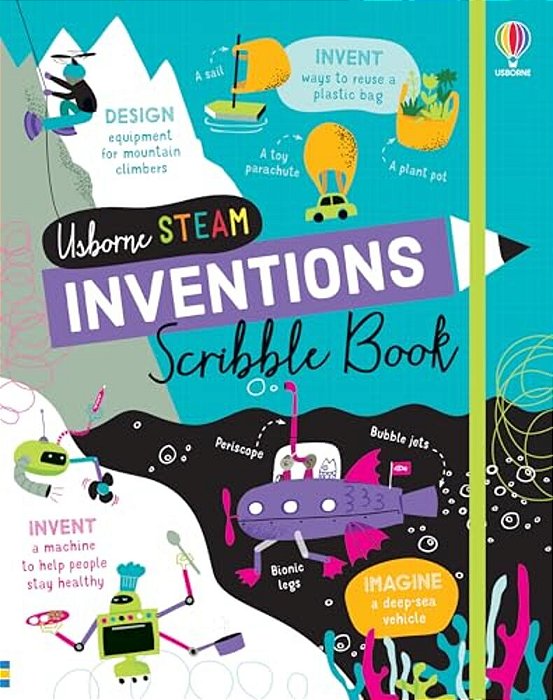 Inventions Scribble Book-..