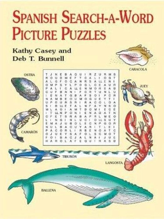 Spanish Search-A-word Picture Puzzles-..