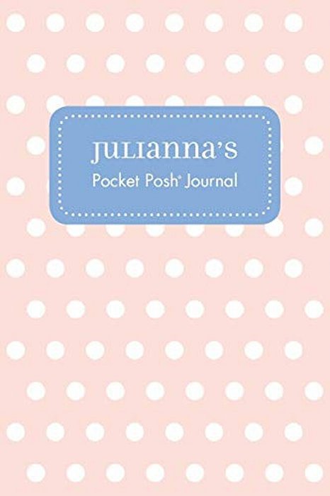 Julianna's Pocket Posh Journal, Polka Dot-..