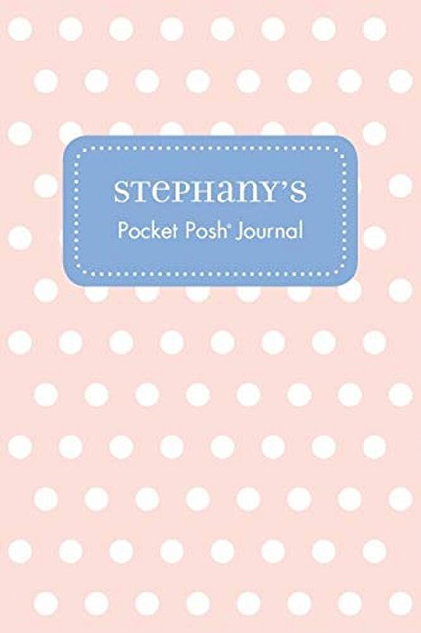 Stephany's Pocket Posh Journal, Polka Dot-..