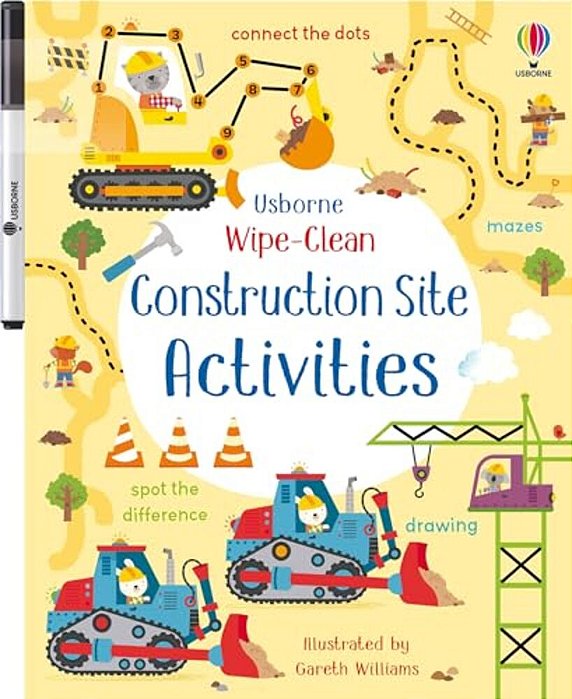 Wipe-Clean Construction Site Activities-..