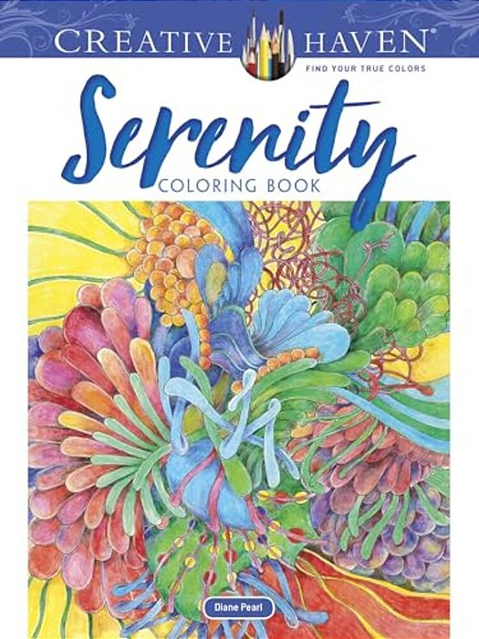 Creative Haven Serenity Coloring Book-..