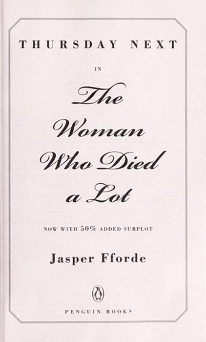 The Woman Who Died A Lot-..