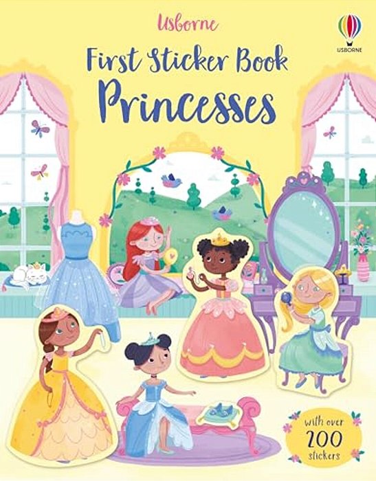 First Sticker Book Princesses-..