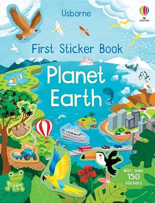 First Sticker Book Planet Earth-..