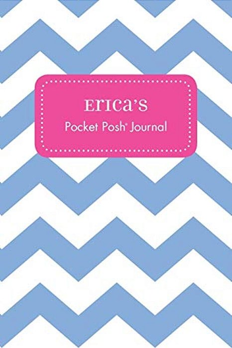 Erica's Pocket Posh Journal, Chevron-..