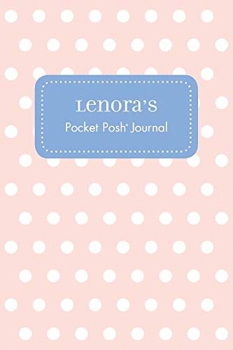 Lenora's Pocket Posh Journal, Polka Dot-..