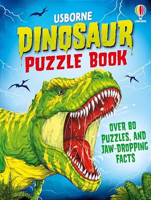 Dinosaur Puzzle Book-..