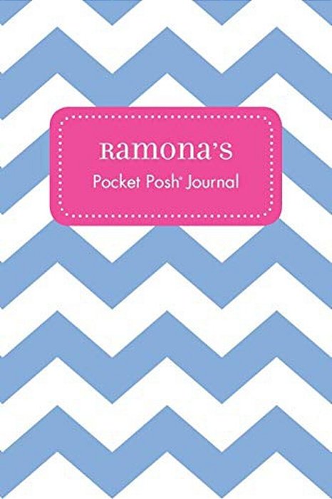 Ramona's Pocket Posh Journal, Chevron-..