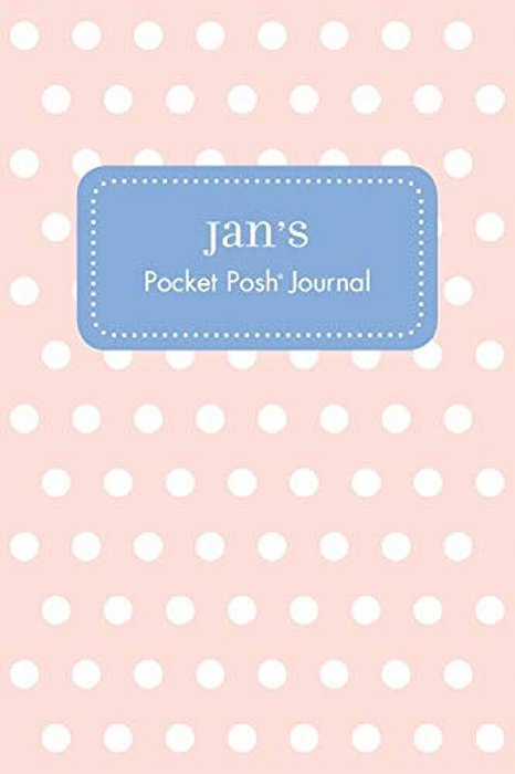 Jan's Pocket Posh Journal, Polka Dot-..
