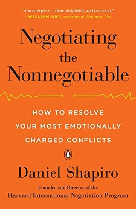 Negotiating The Nonnegotiable: How To Resolve Your Most Emotionally Charged Conflicts-..