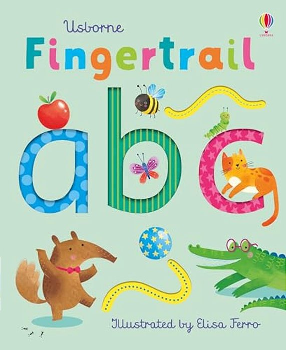 Fingertrail Abc: A Kindergarten Readiness Book For Kids-..