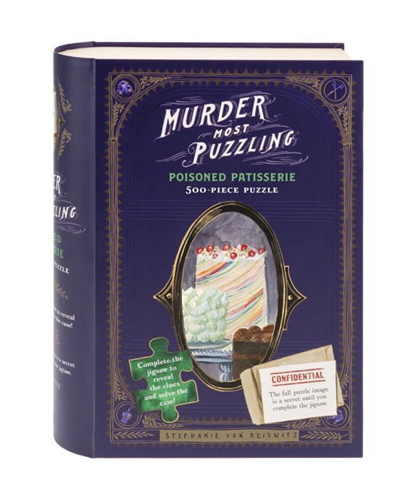 Murder Most Puzzling Poisoned Patisserie 500-Piece Puzzle-..