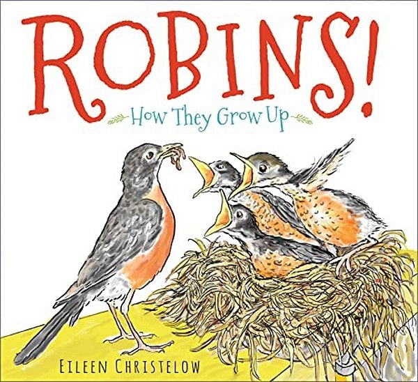 Robins!: How They Grow Up-..
