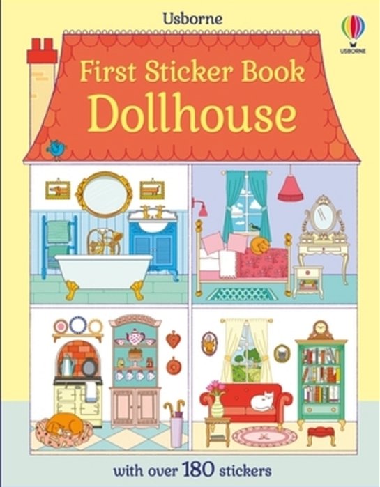 First Sticker Book Dollhouse-..