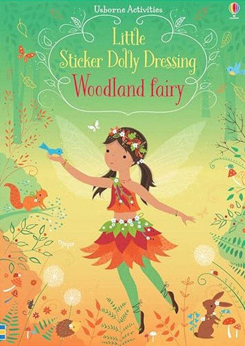 Little Sticker Dolly Dressing Woodland Fairies-..