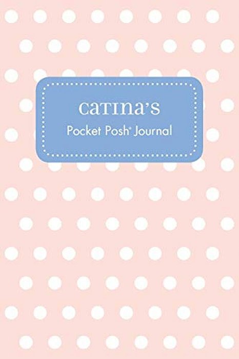 Catina's Pocket Posh Journal, Polka Dot-..