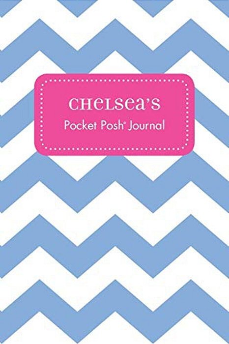 Chelsea's Pocket Posh Journal, Chevron-..
