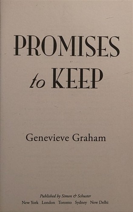 Promises To Keep-..