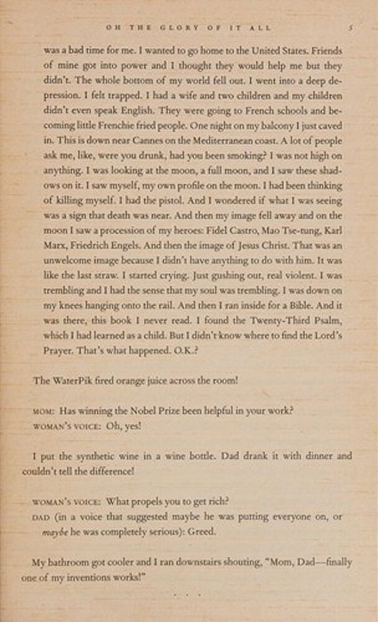 Oh The Glory Of It All-..