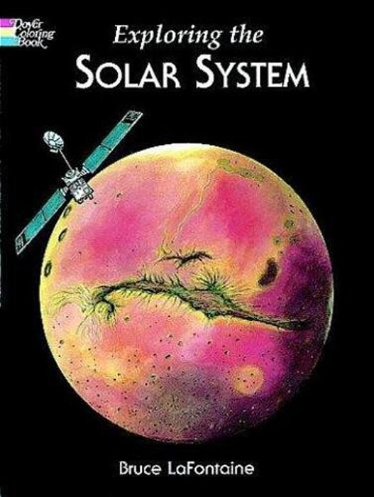 Exploring The Solar System Coloring Book-..
