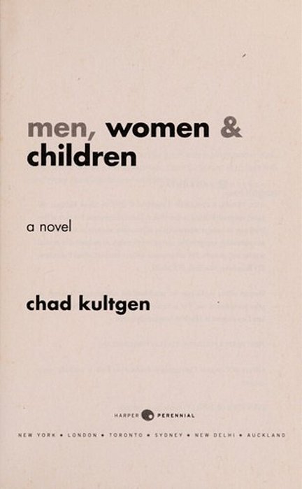 Men, Women & Children Tie-In-..