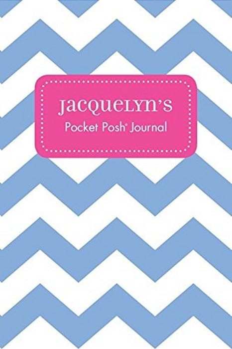 Jacquelyn's Pocket Posh Journal, Chevron-..