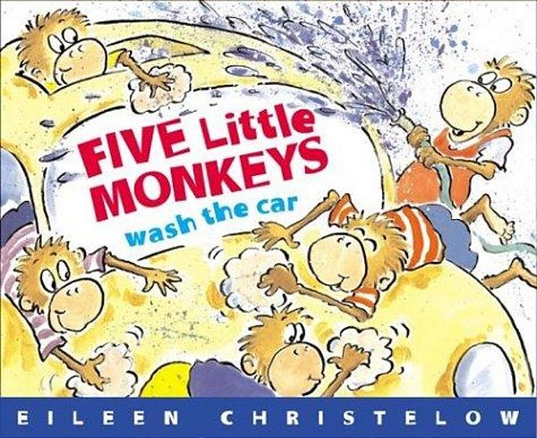 Five Little Monkeys Wash The Car-..