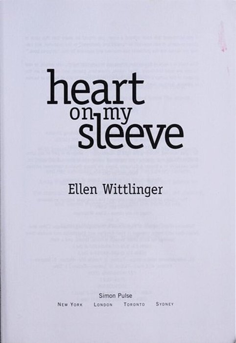 Heart On My Sleeve-..