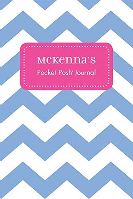 Mckenna's Pocket Posh Journal, Chevron-..