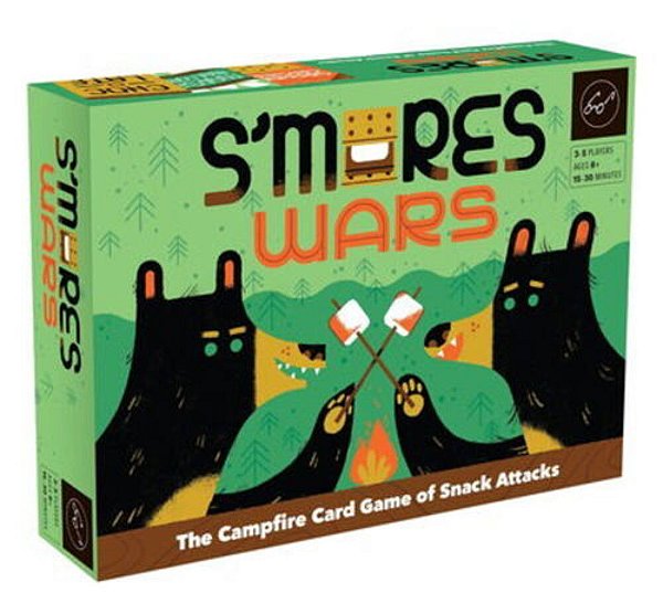 S'Mores Wars: The Campfire Card Game Of Snack Attacks (Competitive Card-Drafting Marshmallow Game For The Whole Family, Fast And Fun Food-Themed Card-..