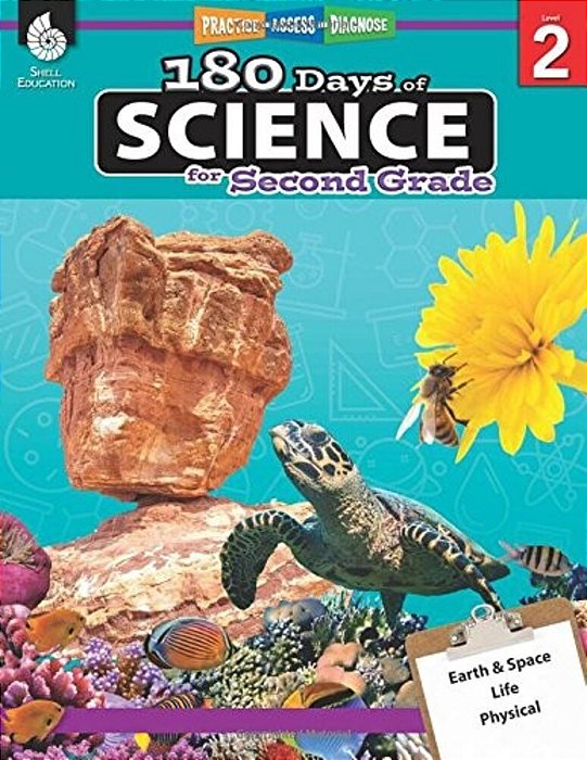 180 Days(tm) Science For Second Grade: Practice, Assess, Diagnose-..