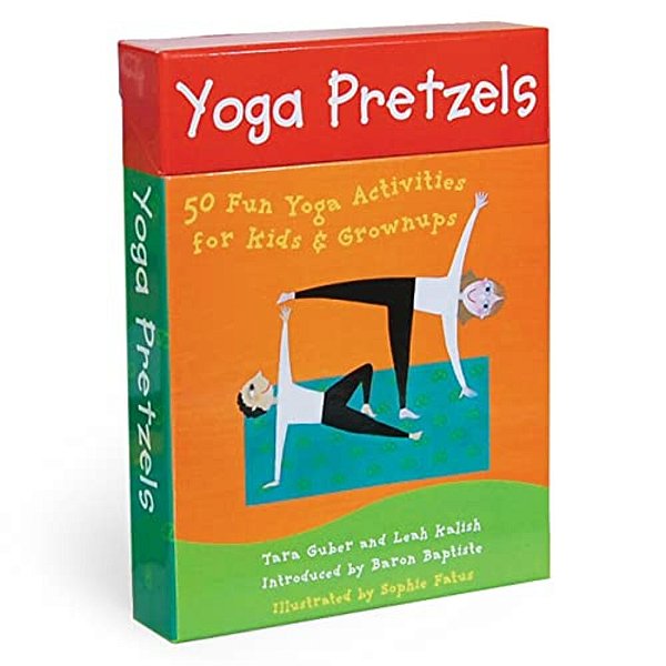Yoga Pretzels: 50 Fun Yoga Activities For Kids & Grownups-..