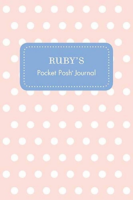Ruby's Pocket Posh Journal, Polka Dot-..