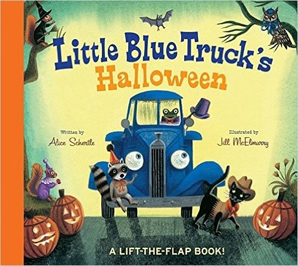 Little Blue Truck's Halloween: A Halloween Book For Kids-..