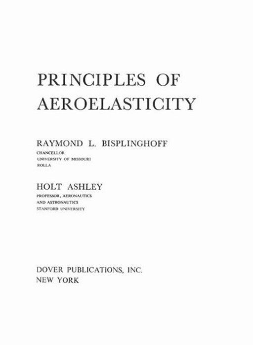 Principles Of Aeroelasticity-..