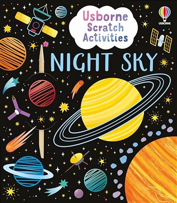 Usborne Scratch Activities Night Sky-..